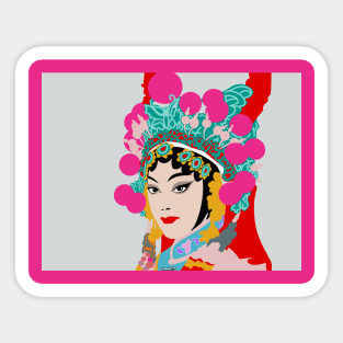 Cantonese Opera Star #1 Sticker